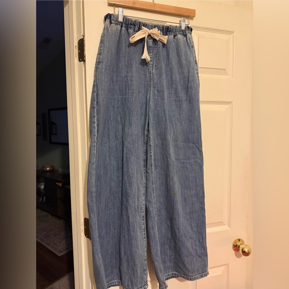 Zenana Outfitters Blue Denim Pants